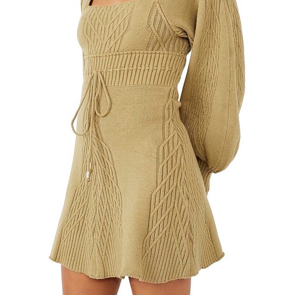 Free People Emmaline Sweater Mini Dress - Picture 5 of 6